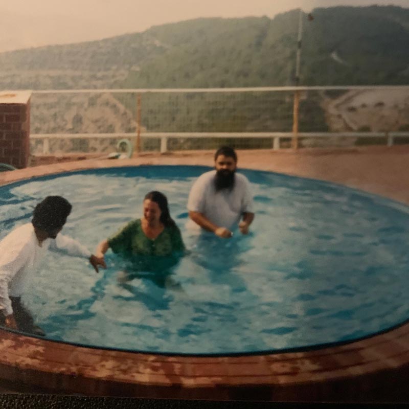Yoel and Adel baptism